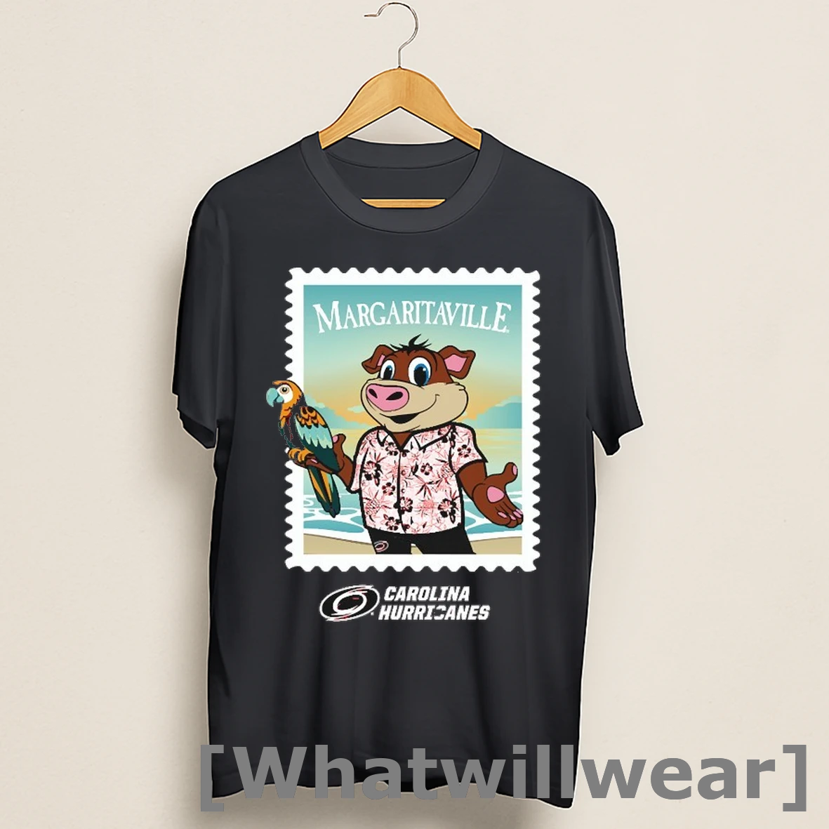 Official Carolina Hurricanes Margaritaville Night Parrot Mascot Shirts