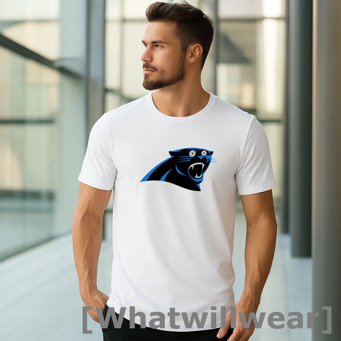 Official Carolina Panthers Funny Logo Shirts