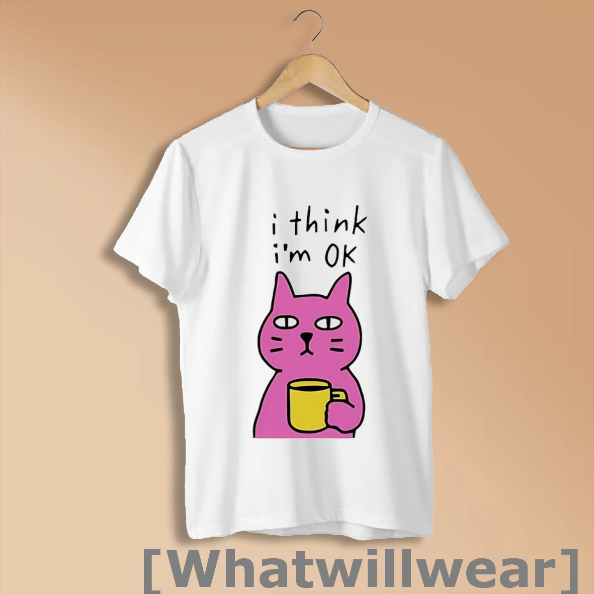 Official Cat I Think Im Ok Shirt Sweatshirt