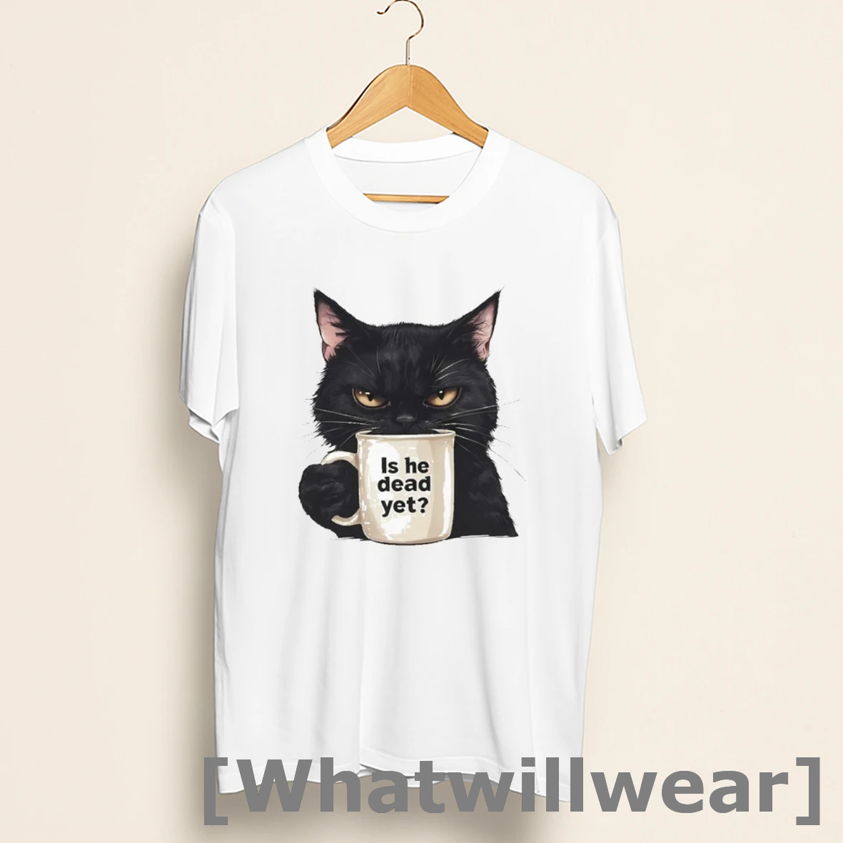Official Cat Is He Dead Yet Shirts