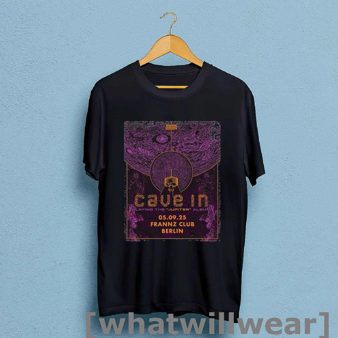 Official Cave In Frannz Club Berlin Germany Sept 05 2025 Event Shirt Sweatshirt