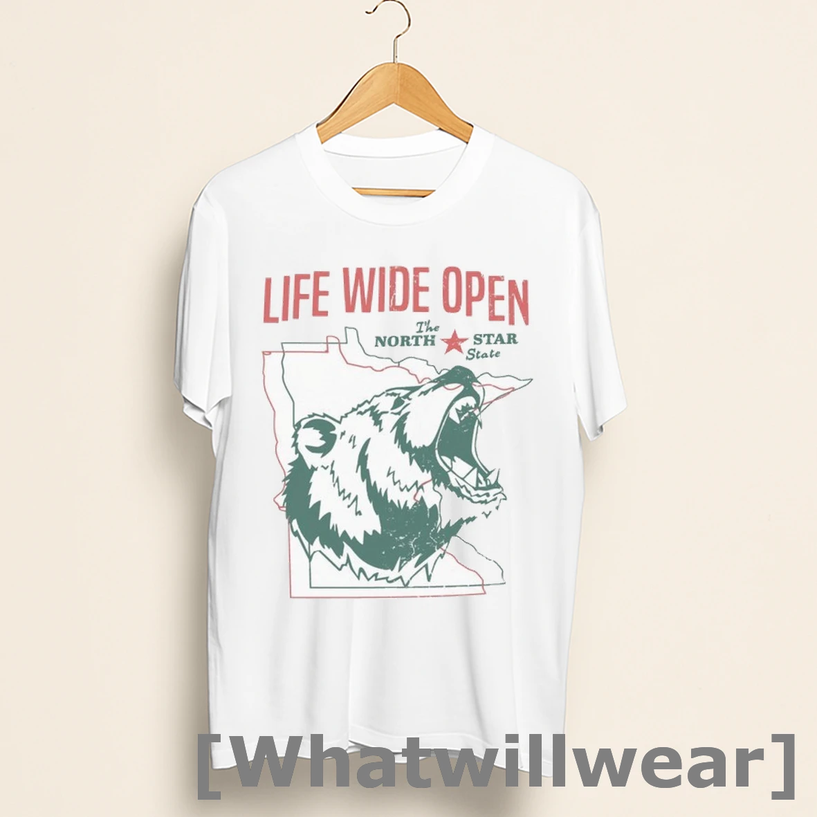 Official Cboystv Life Wide Open The North Star State Bear Shirts
