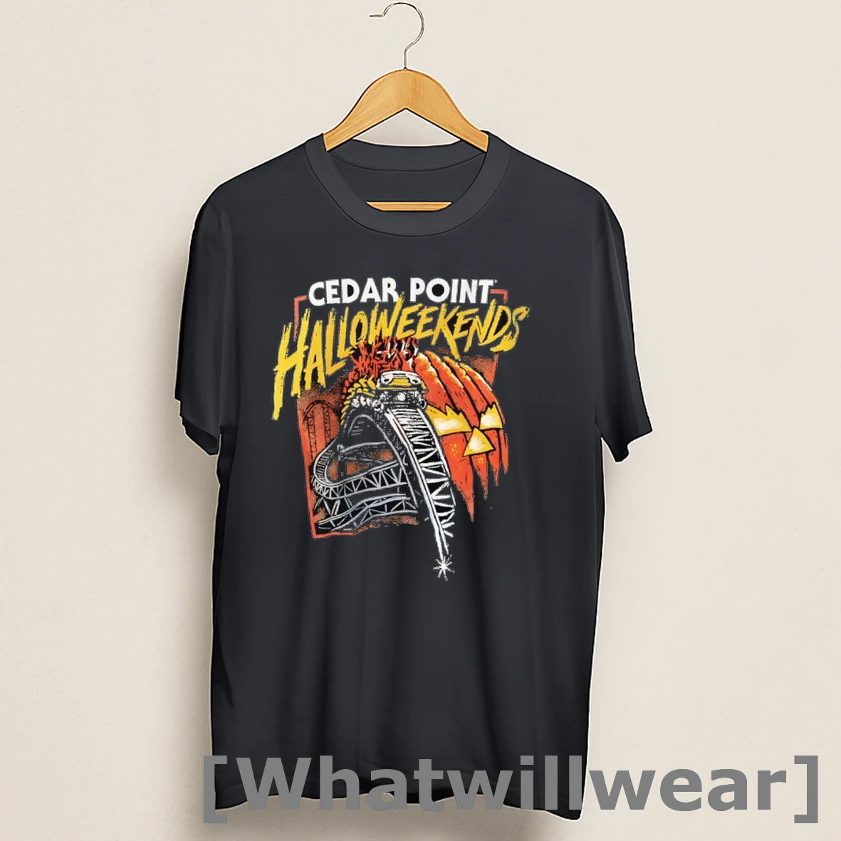 Official Cedar Point Halloweekends Pumpkin Shirts