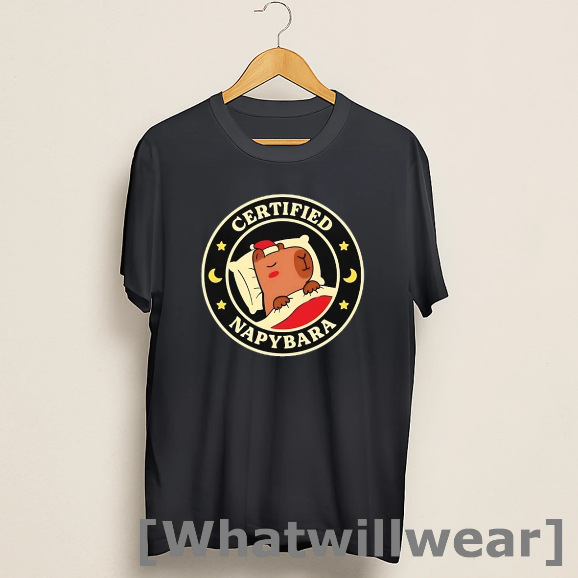 Official Certified Napybara Sleep Shirts