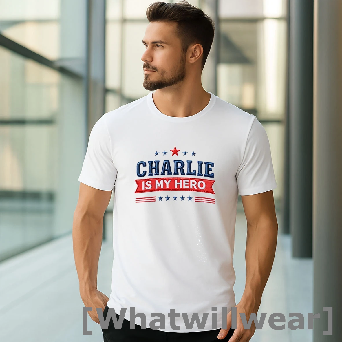 Official Charlie Is My Hero Charlie Kirk Shirts