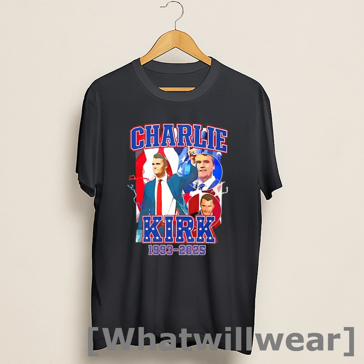 Official Charlie Kirk 1993 2025 Graphic Shirts