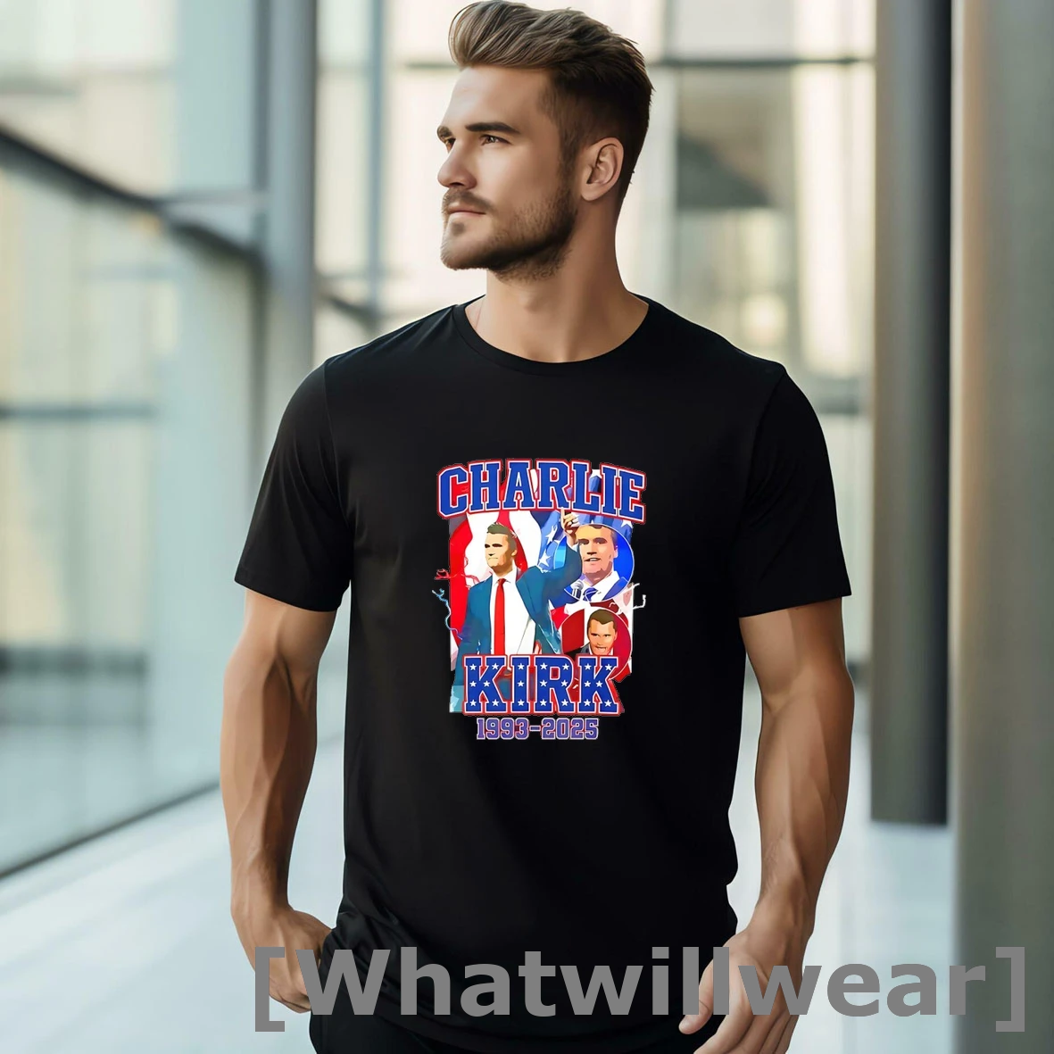 Official Charlie Kirk 1993 2025 Graphic Tshirts Sweater