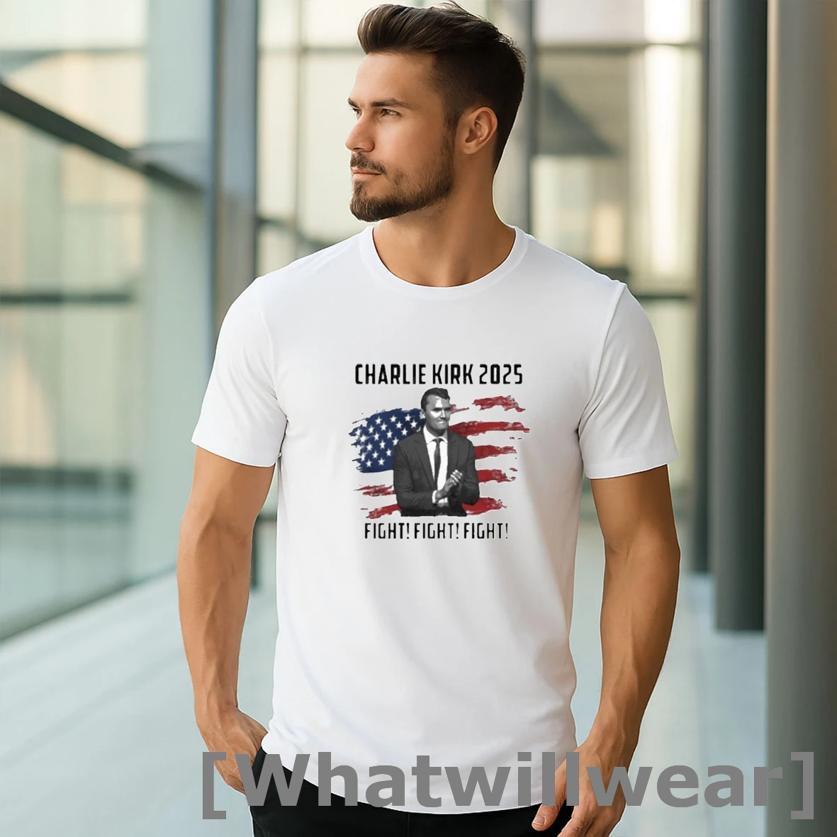 Official Charlie Kirk 2025 Fight Fight Figh Tshirts Sweater