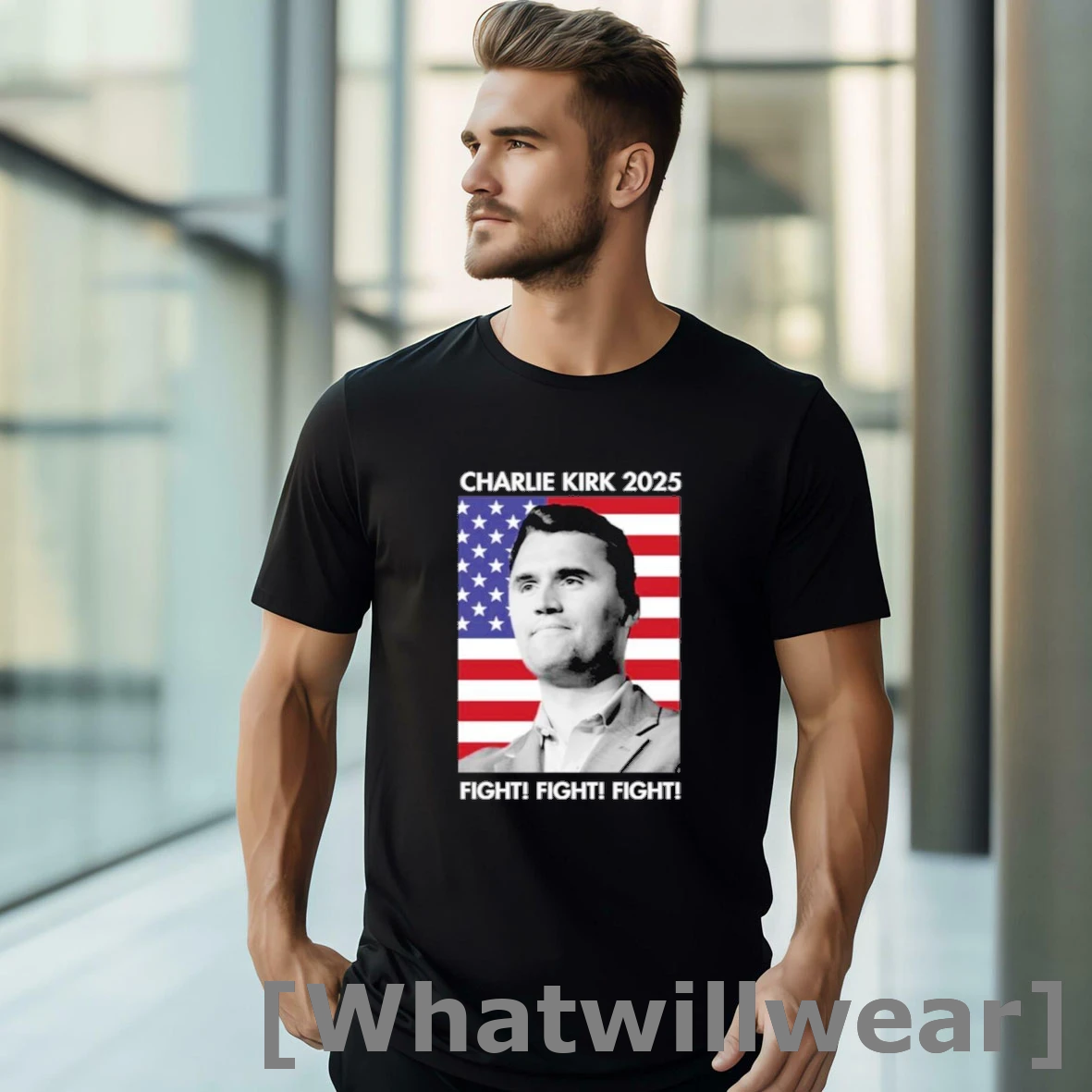 Official Charlie Kirk 2025 Fight Fight Fight Tshirts Sweater