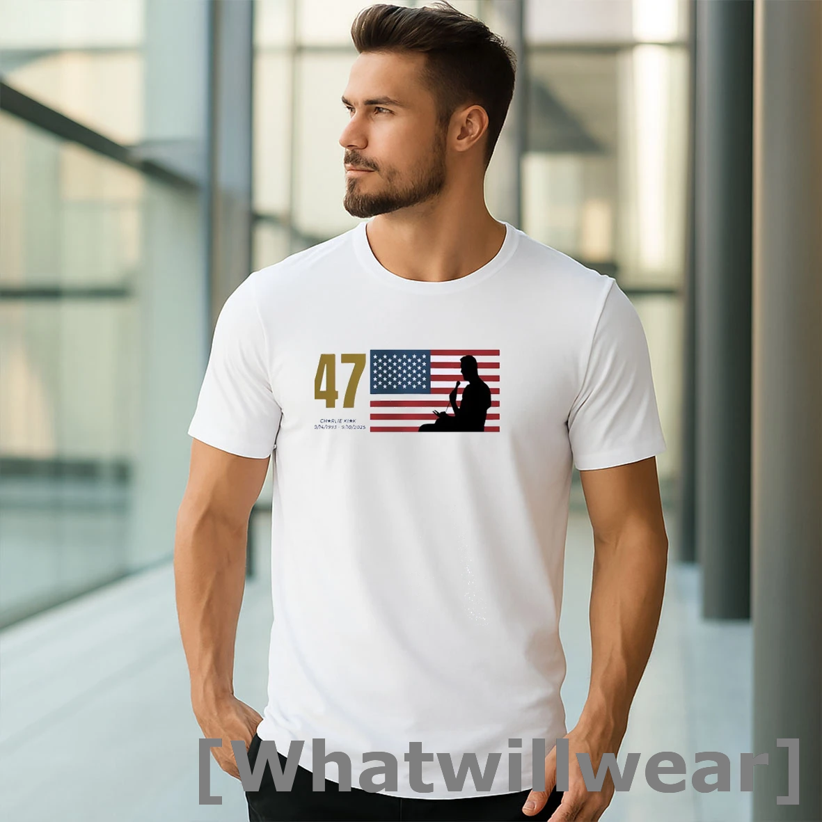 Official Charlie Kirk 47 Years Old Born October 14th 1993 And Passed Away On September 10th 2025 Tshirts Sweater