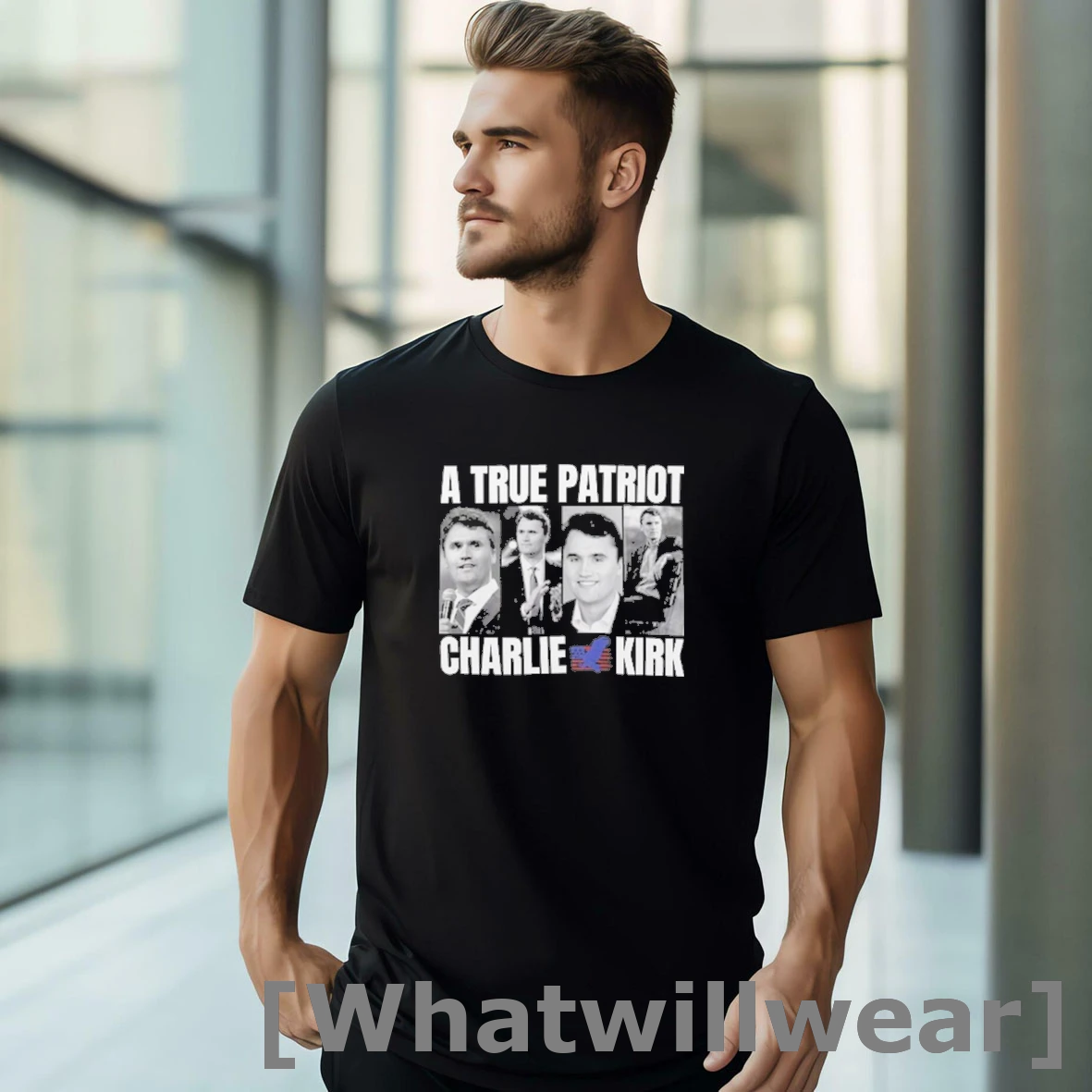 Official Charlie Kirk A True Patriot Tshirts Sweater