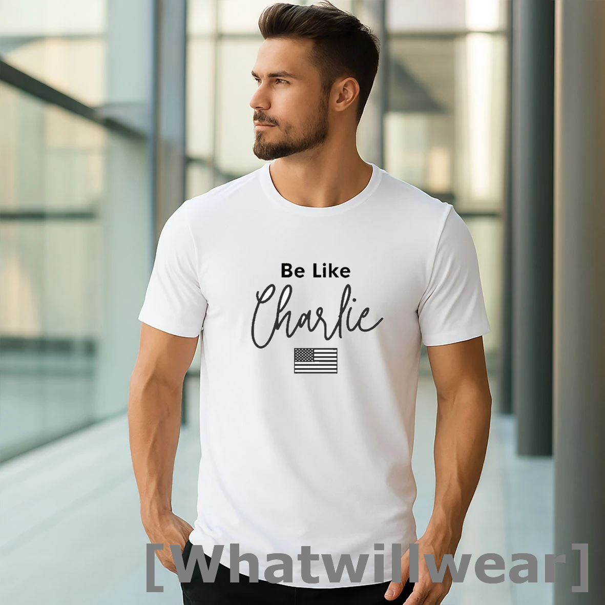 Official Charlie Kirk Be Like Charlie Shirts