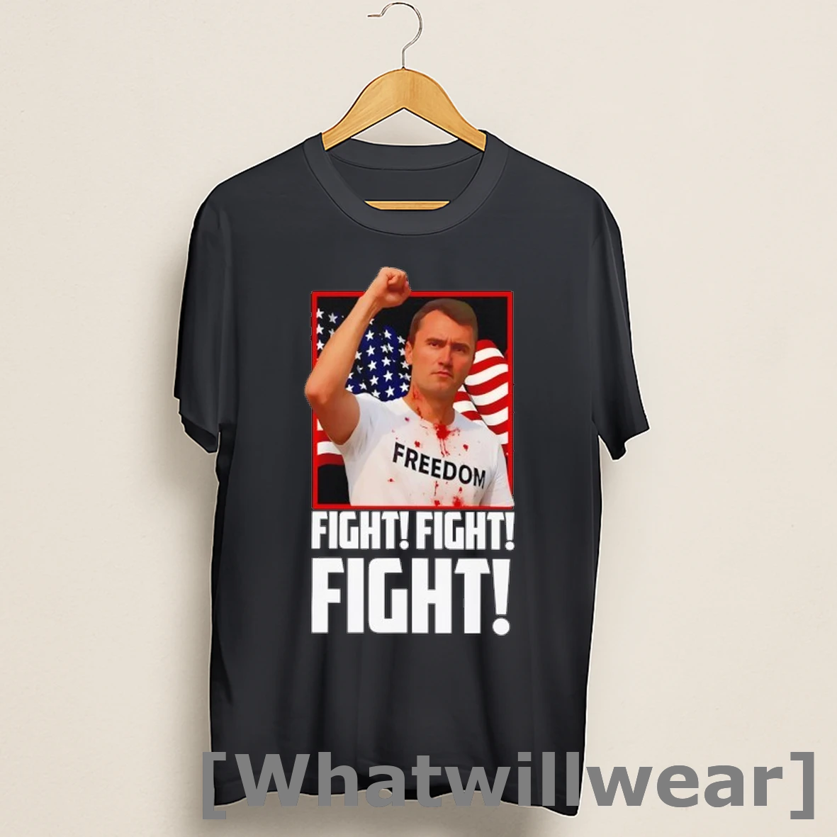 Official Charlie Kirk Fight Fight Fight Shirts