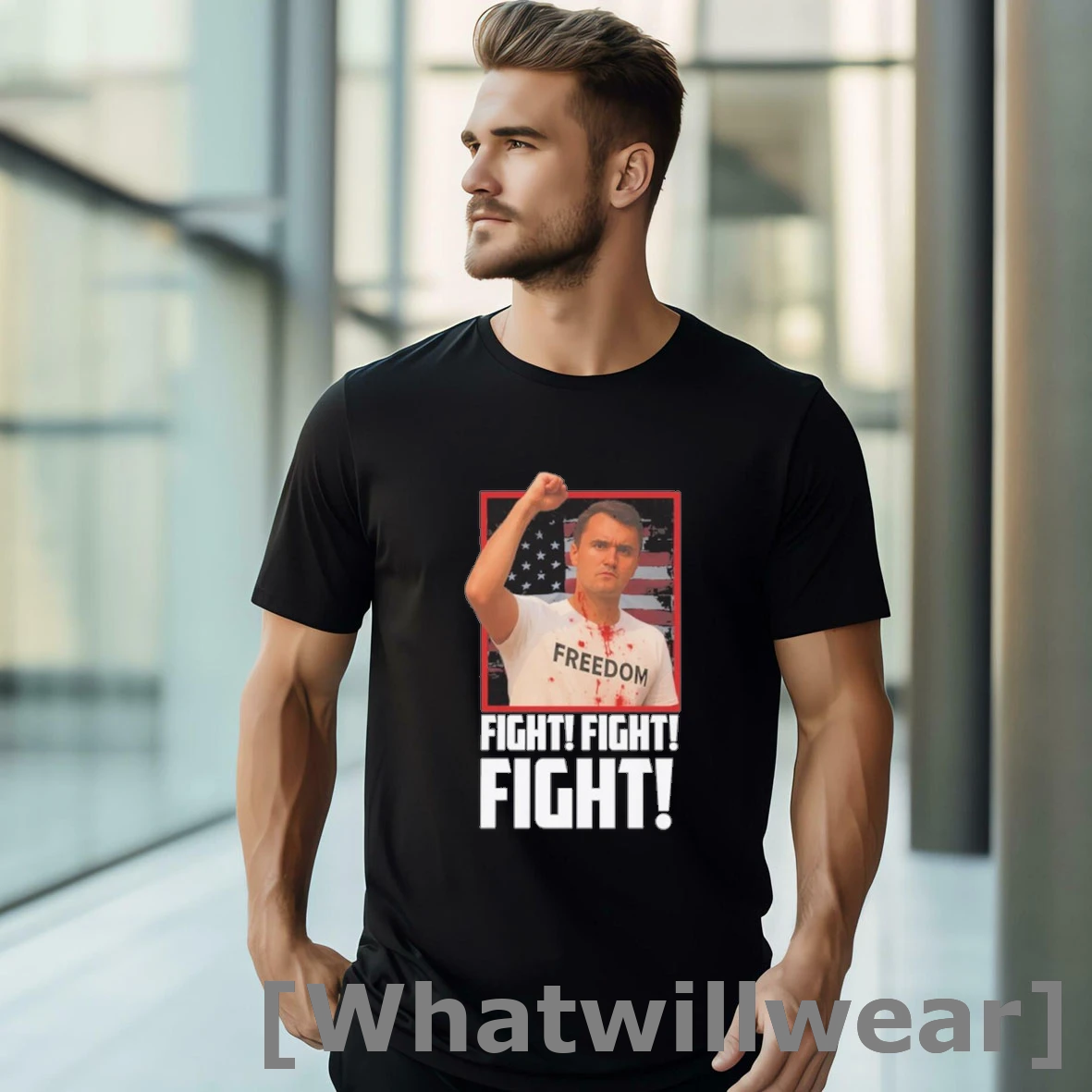 Official Charlie Kirk Fight Tshirts Sweater