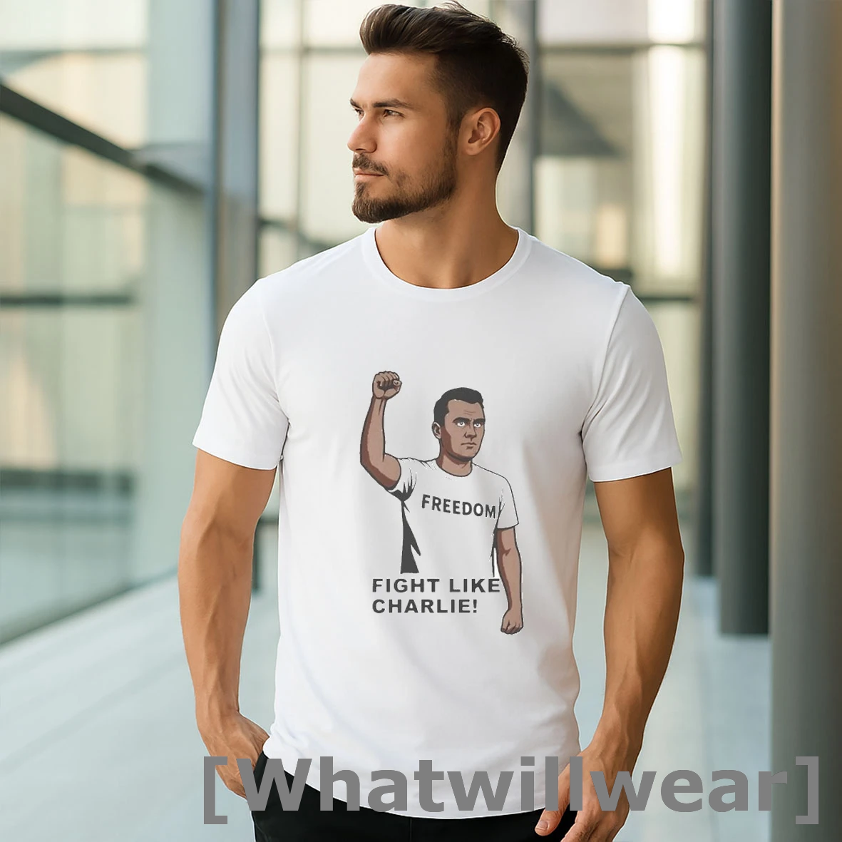 Official Charlie Kirk Freedom Fight Like Charlie Shirts