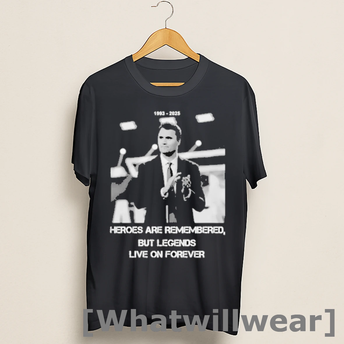 Official Charlie Kirk Heroes Are Remembered But Legends Live On Forever 1993 2025 Shirts