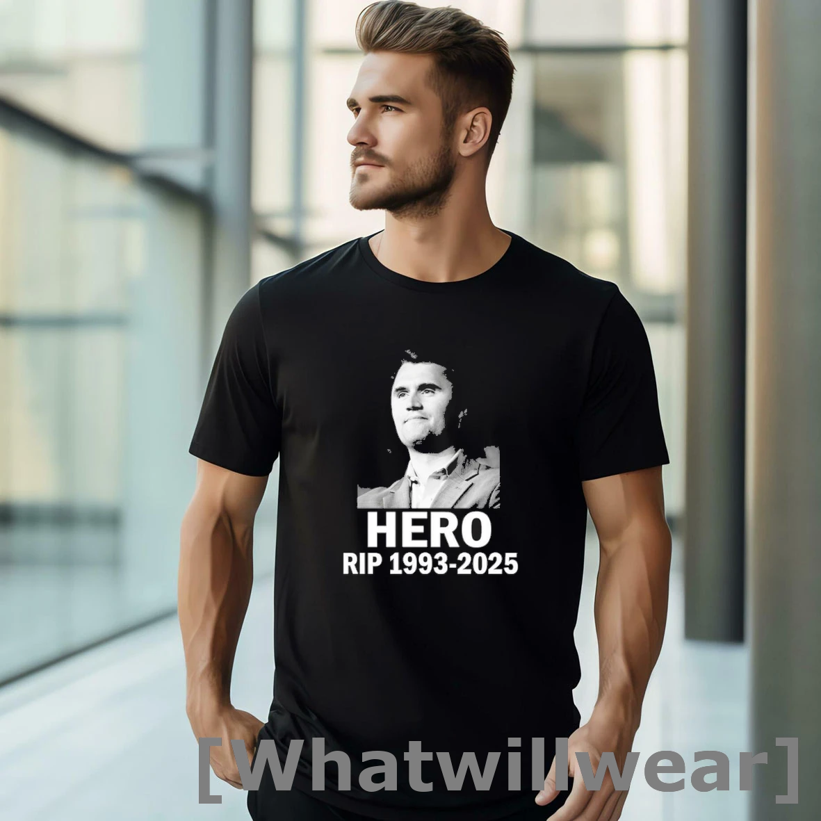 Official Charlie Kirk Is My Hero Rip 1993 2025 Shirts