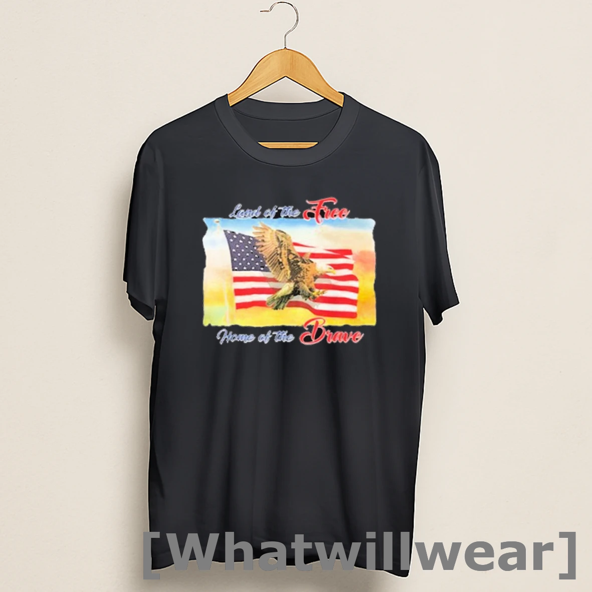 Official Charlie Kirk Land Of The Free Home Of The Brave American Flag Shirts