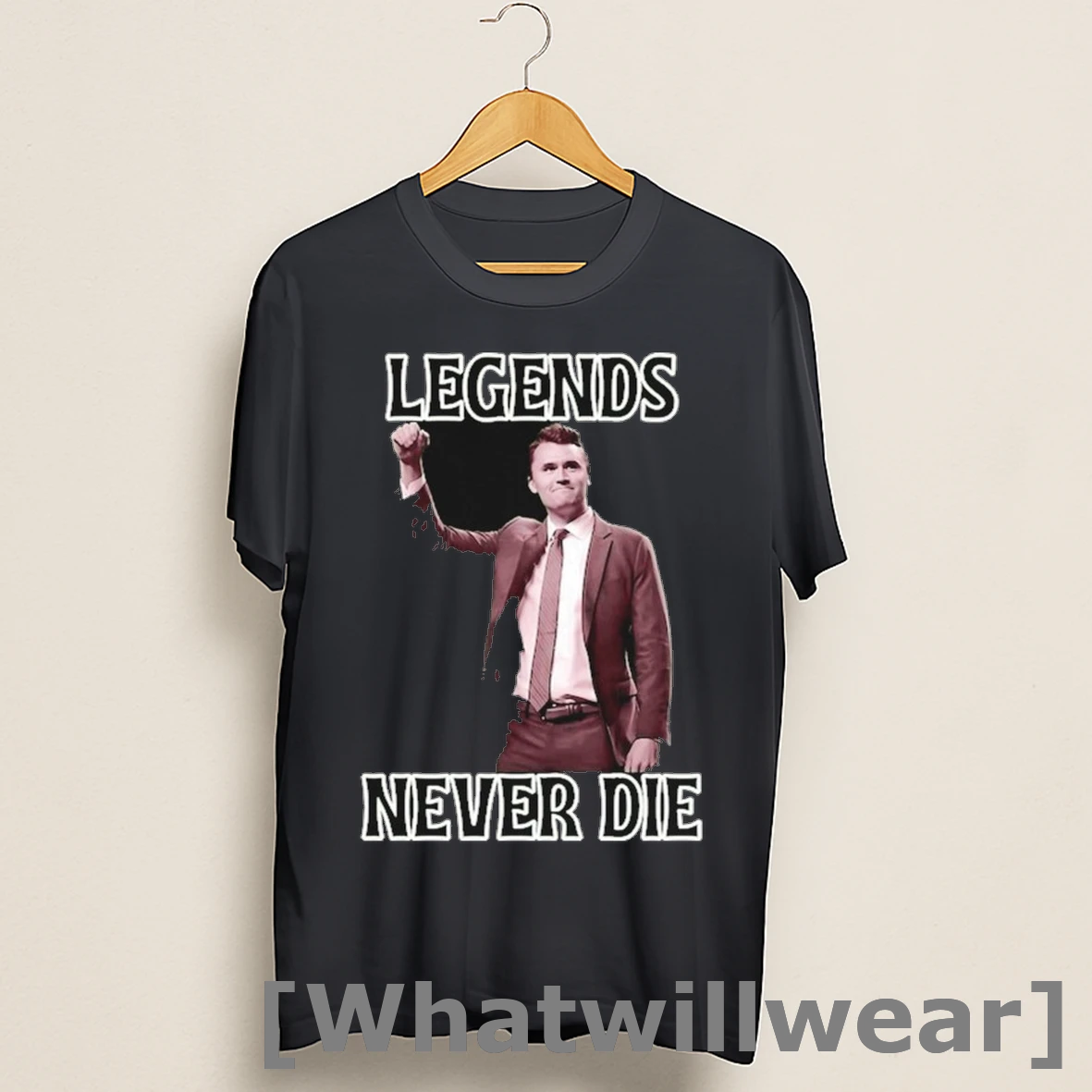 Official Charlie Kirk Legend Never Die Shirts
