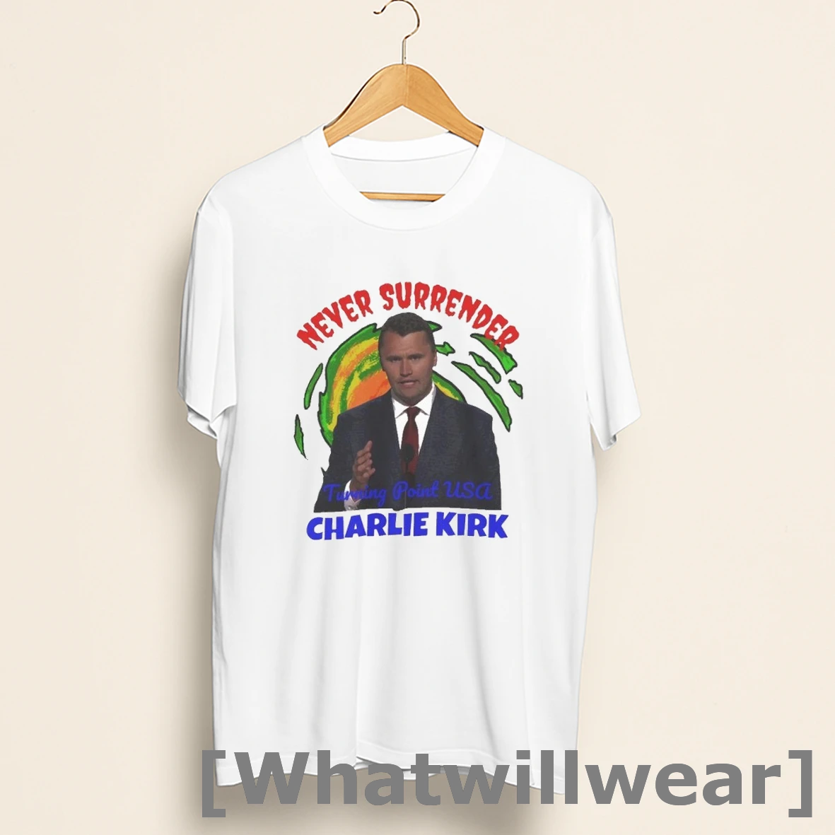 Official Charlie Kirk Never Surrender Rip Shirts