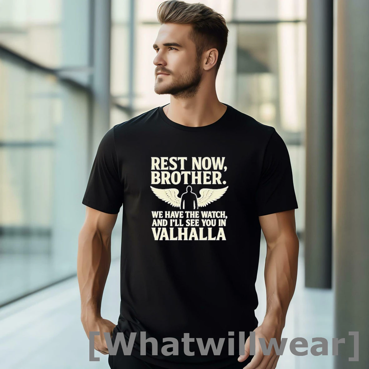 Official Charlie Kirk Rest Now Brother We Have The Watch And I Ll See You In Tshirts Sweater