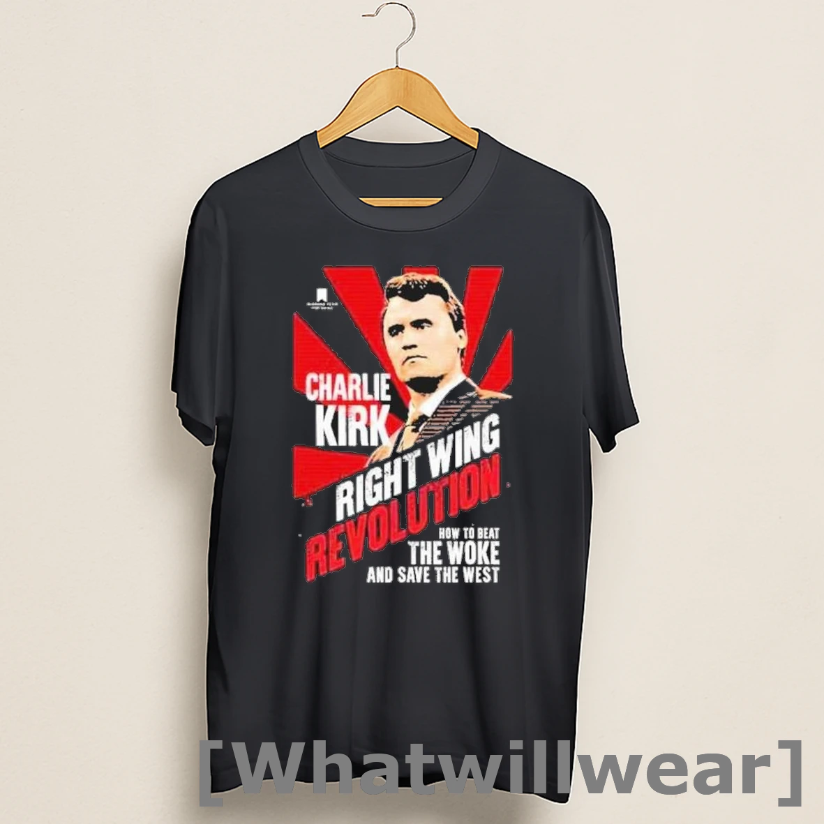 Official Charlie Kirk Right Wing Revolution Parody Shirts