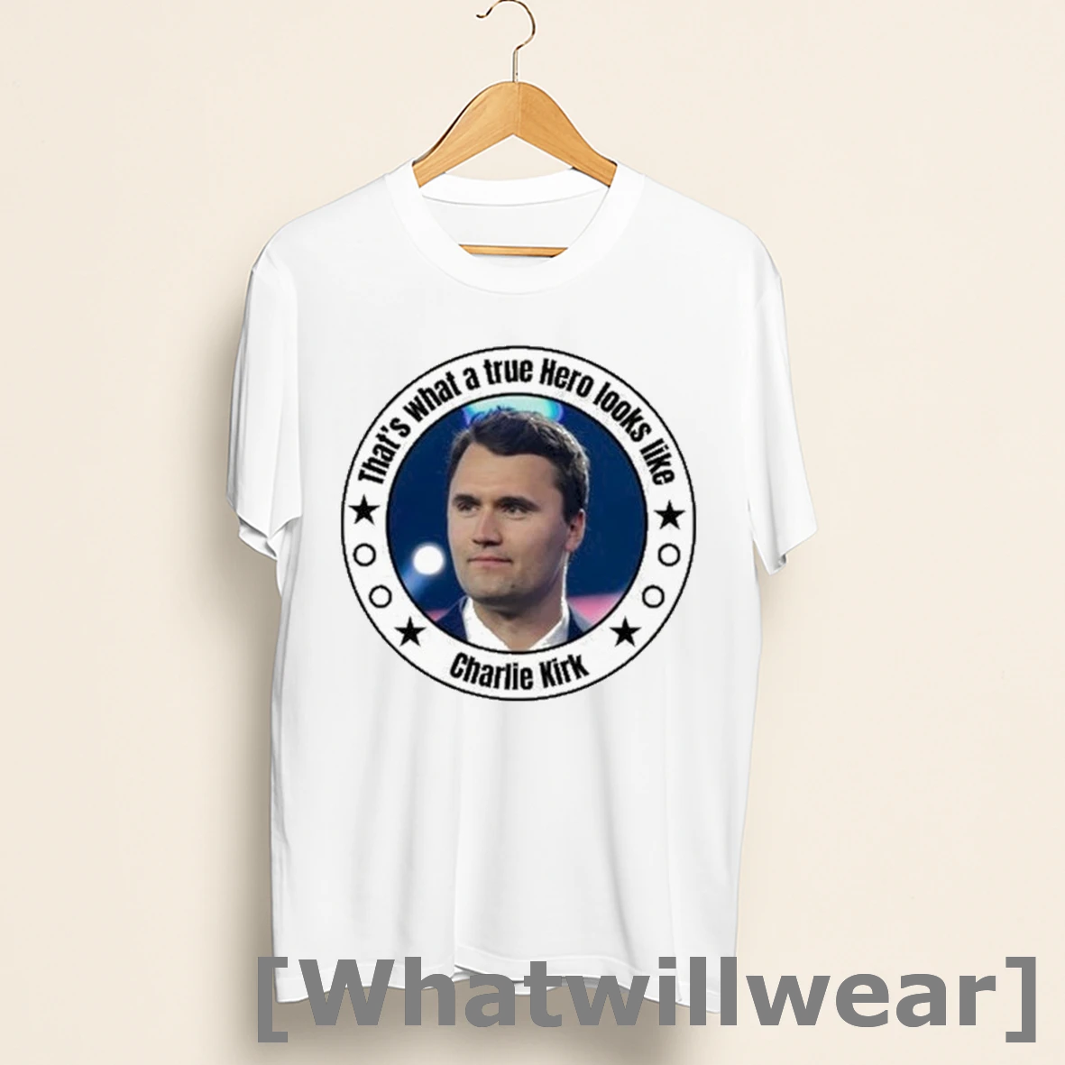 Official Charlie Kirk Thats What A True Hero Looks Like Shirts