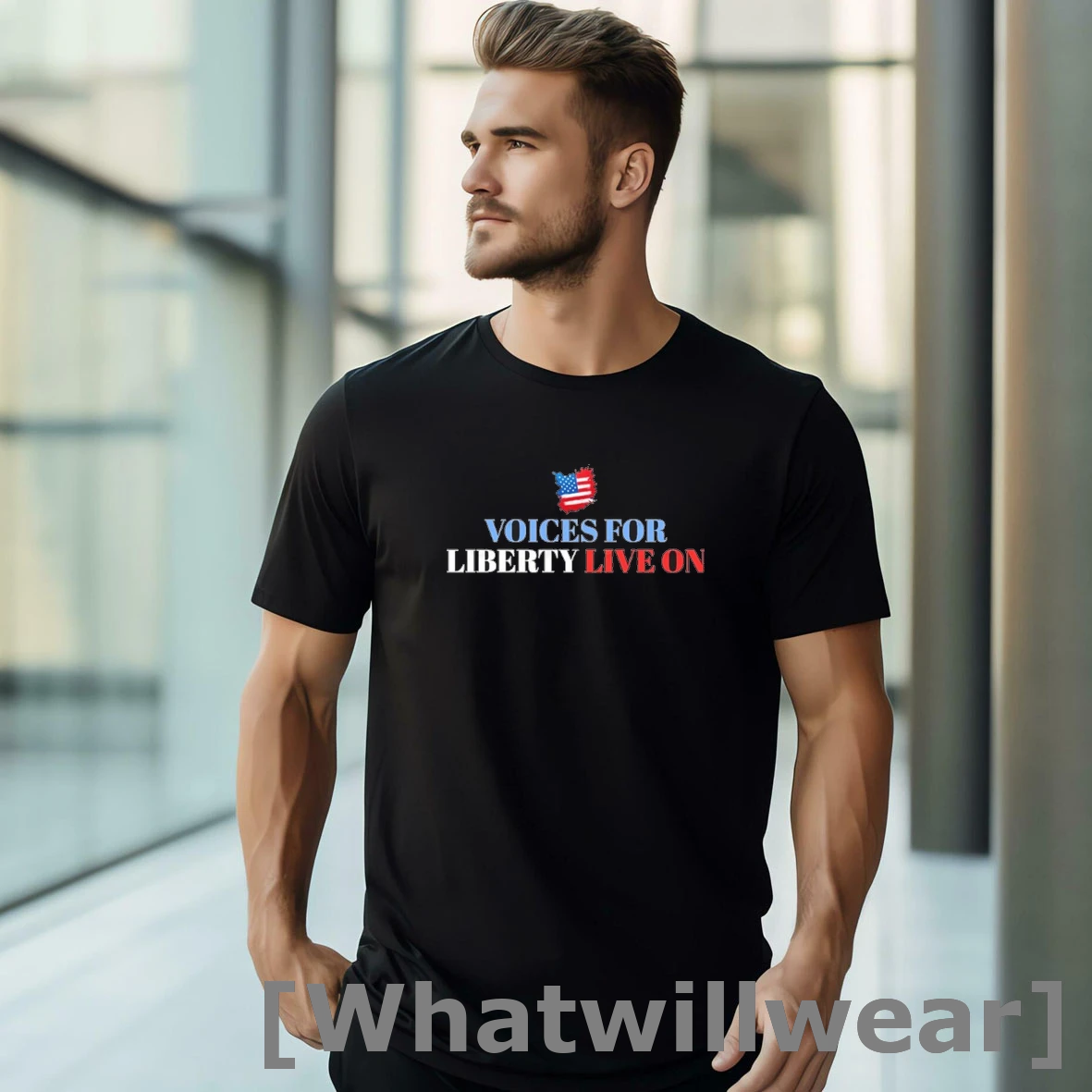 Official Charlie Kirk Voices For Liberty Live On Inspirational Freedom Shirts