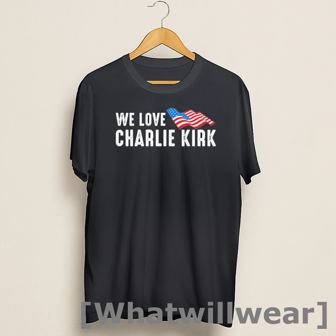 Official Charlie Kirk We Love America Patriotic Shirts