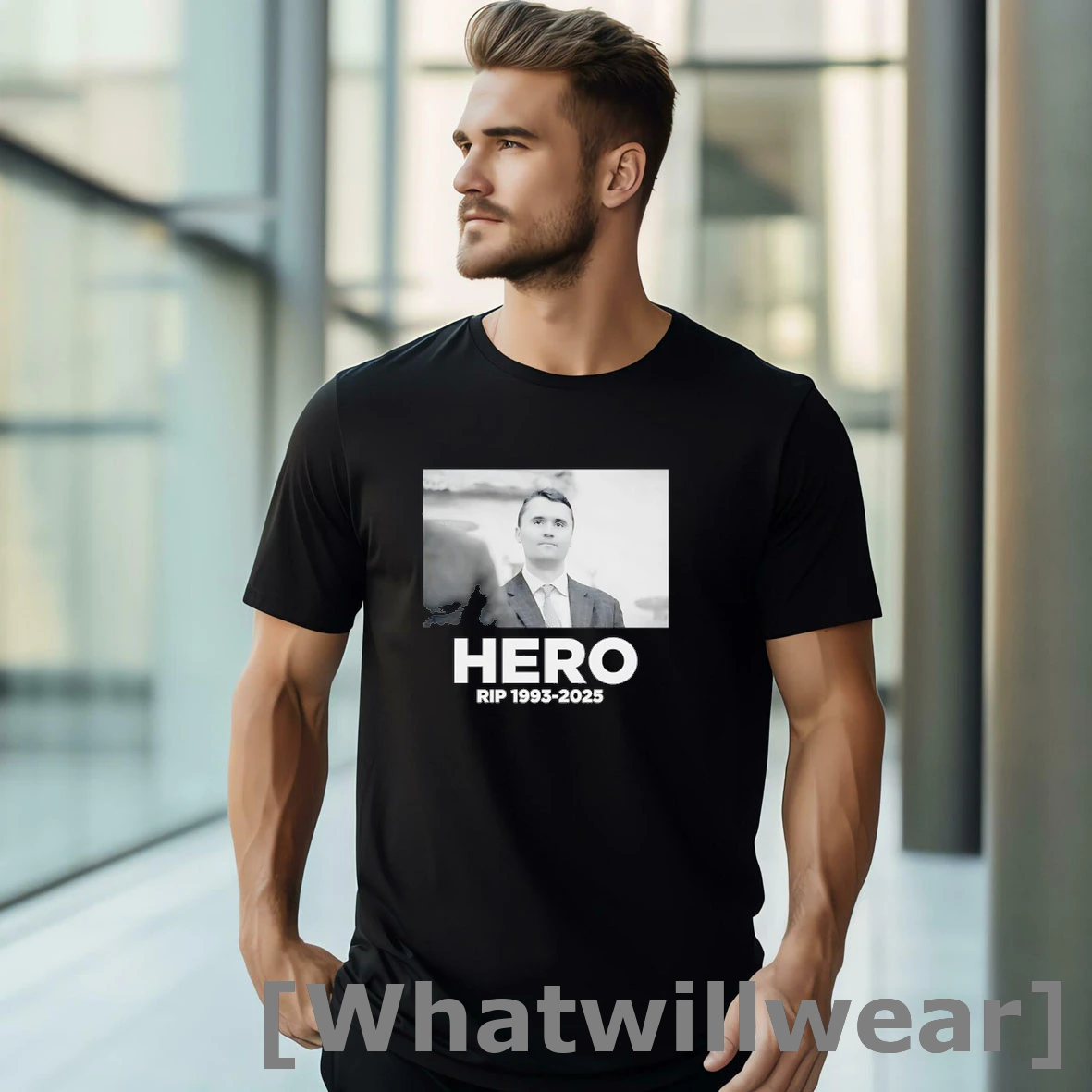Official Charlie Kirk Hero Rip 1993 2025 Tshirts Sweater