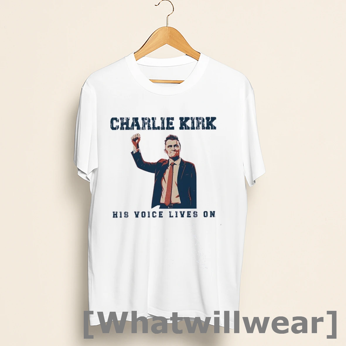 Official Charlie Kirk His Voice Lives On Usa Shirts
