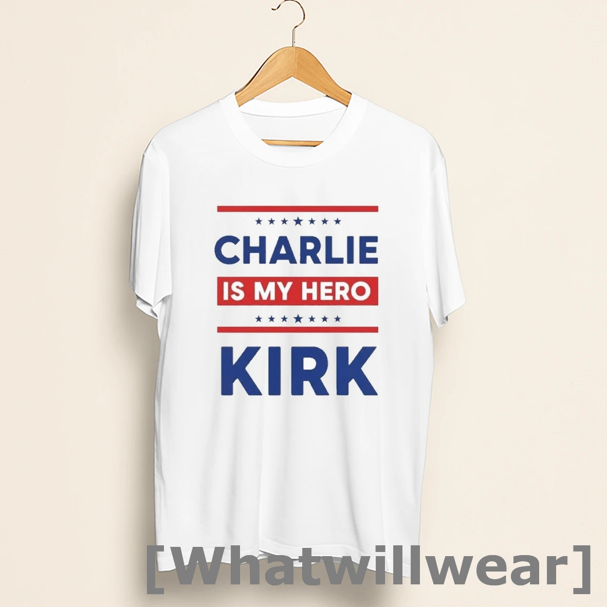 Official Charlie Kirk Is My Hero Shirts