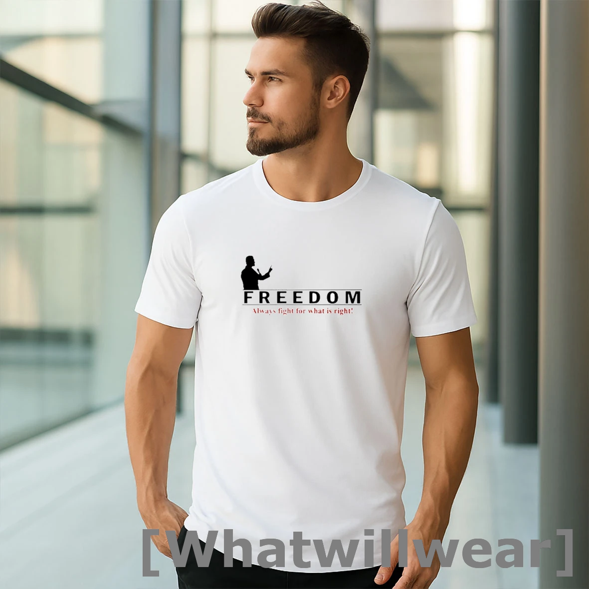 Official Charlie Kirks Freedom Always Fight For What Is Right Tshirts Sweater