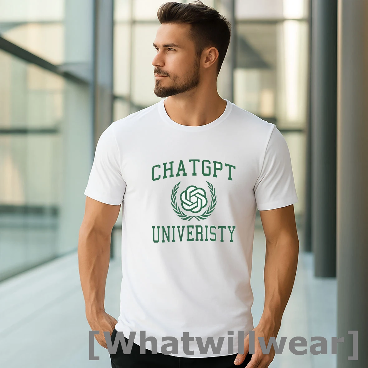 Official Chatgpt University Logo Shirts