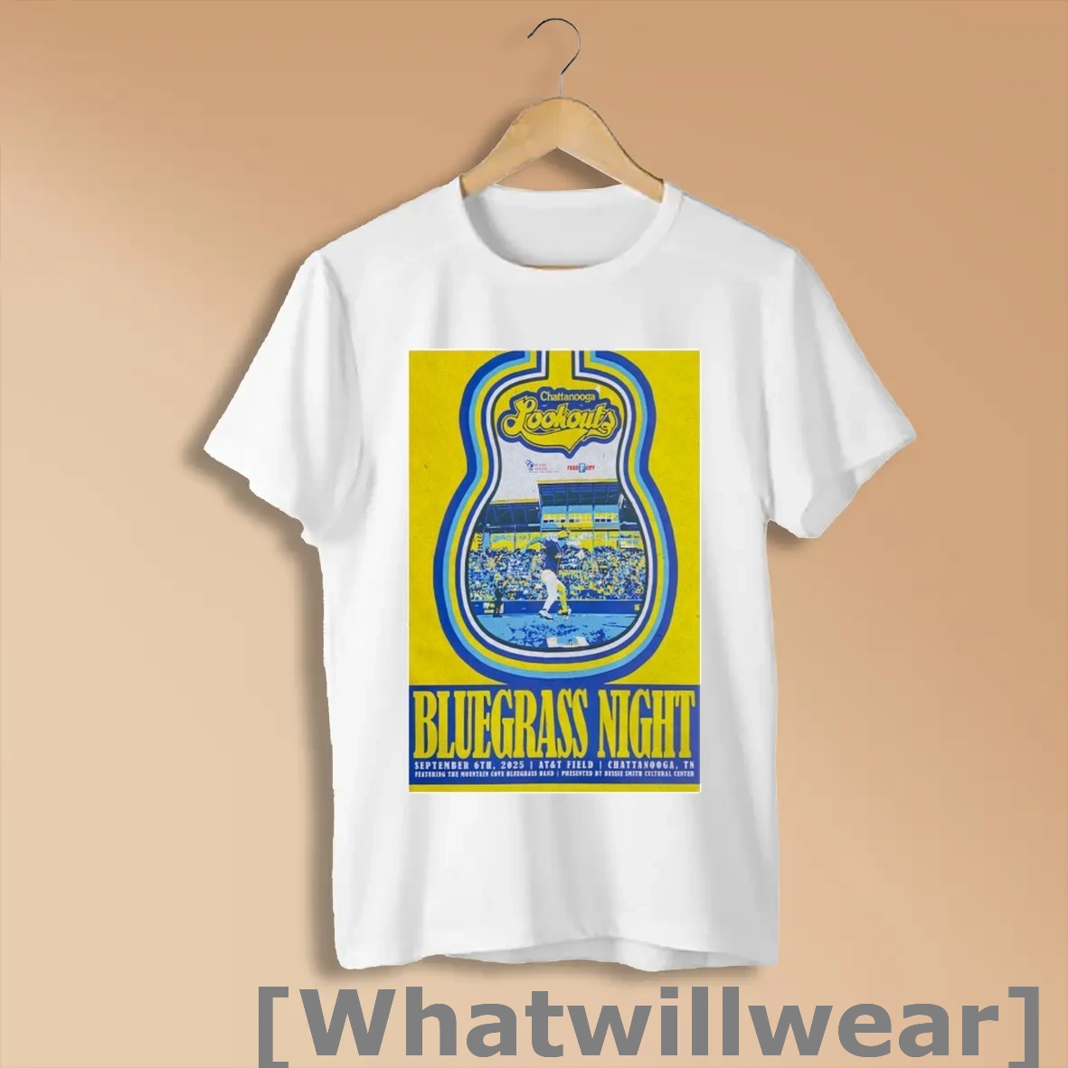Official Chattanooga Lookouts Bluegrass Night Chattanooga Tn Live September 6 2025 Shirts