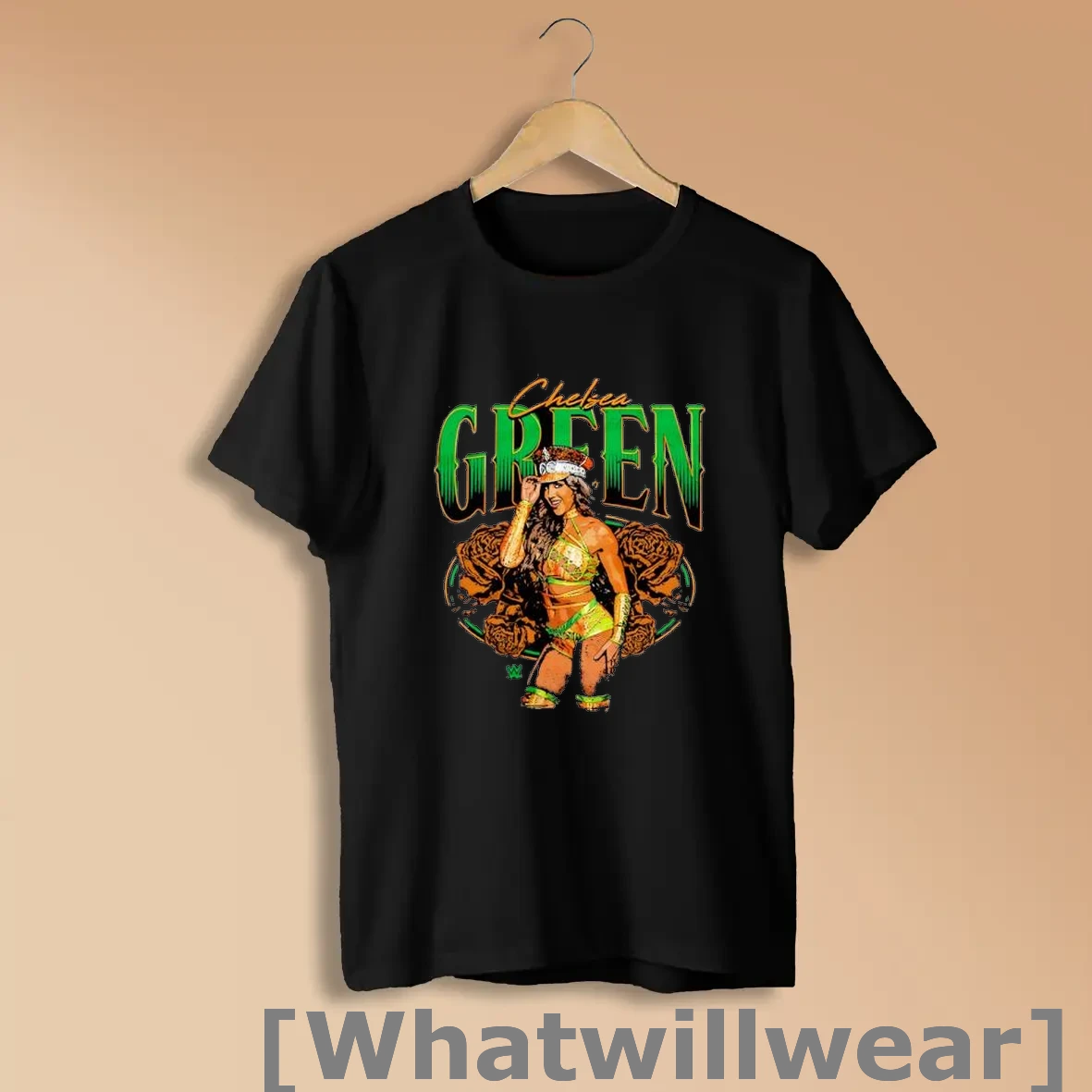 Official Chelsea Green Rose Wwe Shirts