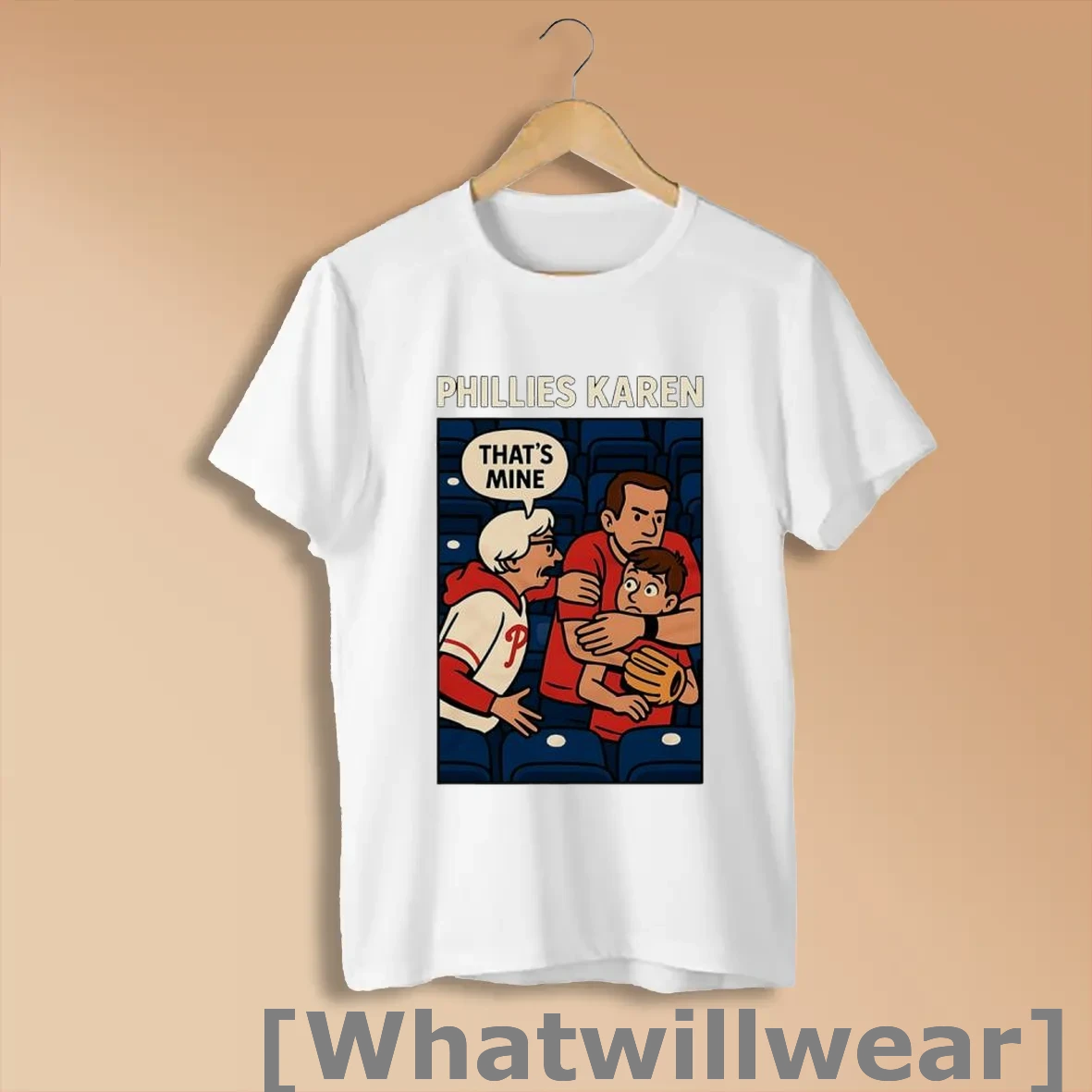 Official Cheryl Richardson Wagner Phillies Karen Thats Mine Shirts