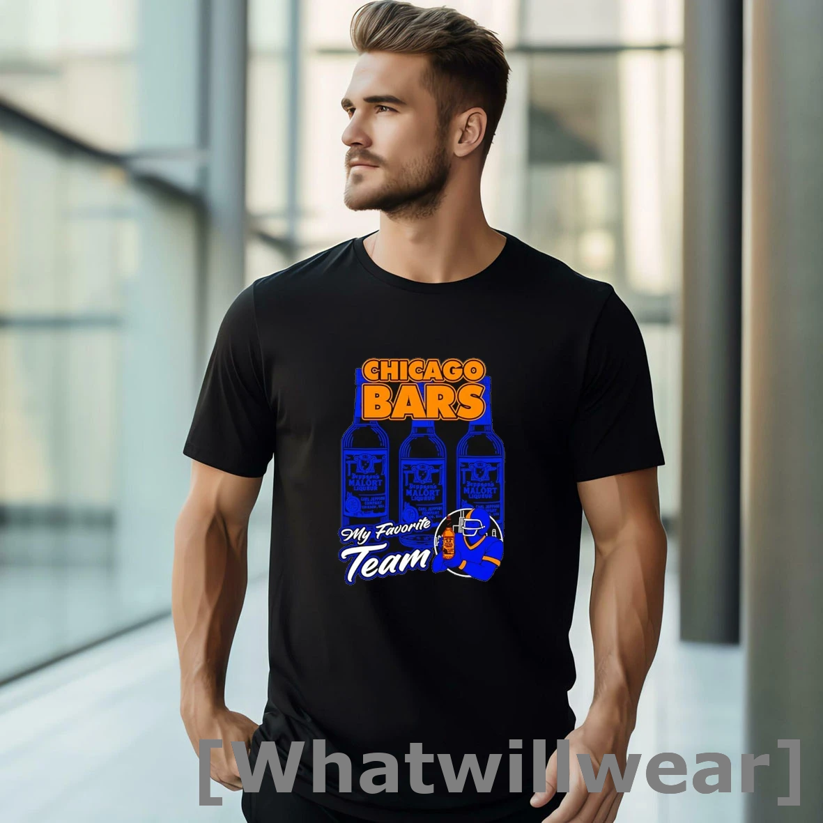 Official Chicago Bars My Favorite Team Tshirts Sweater