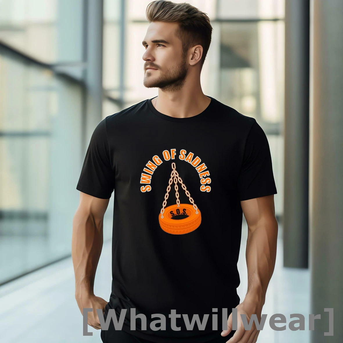 Official Chicago Bears S O S Swing Of Sadness Tshirts Sweater