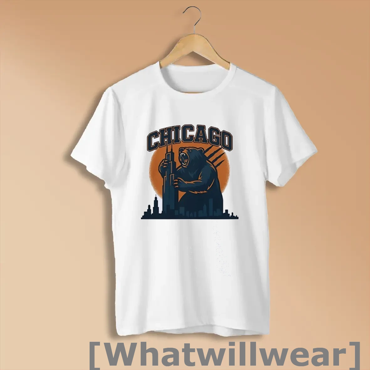 Official Chicago Bears Football Mascot City Skyline Shirts