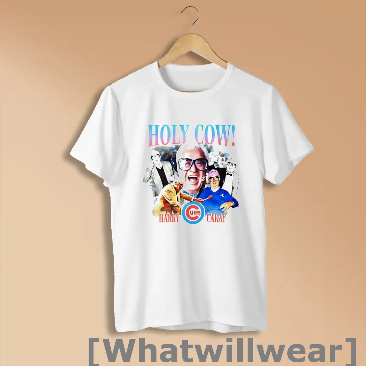 Official Chicago Cubs Harry Caray Holy Cow Shirts