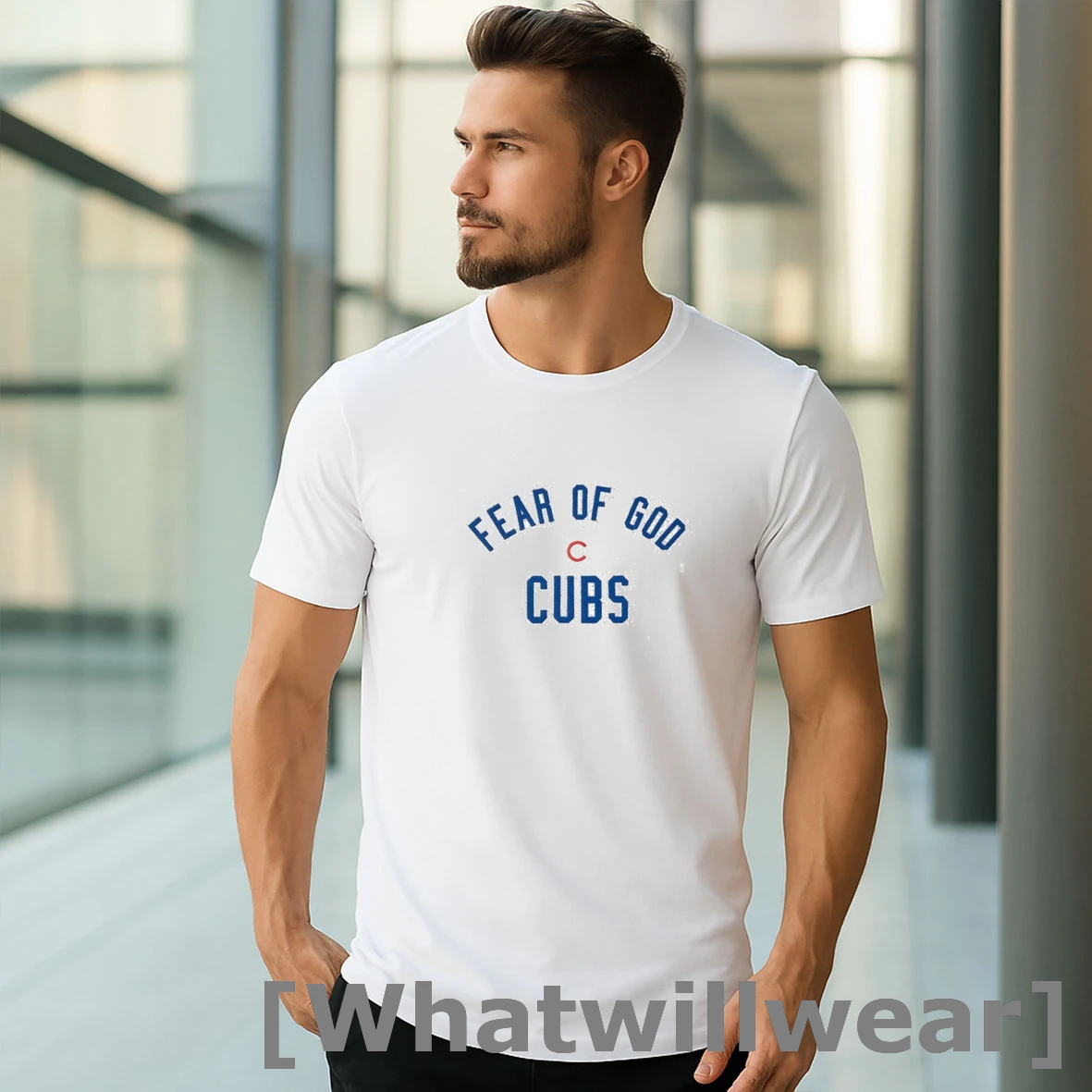 Official Chicago Cubs Mlb Fear Of God Shirts