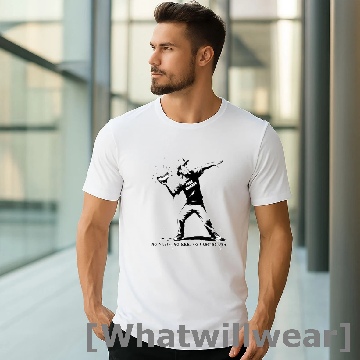 Official Chicago Protest Hot Dog Free Chicago Shirts