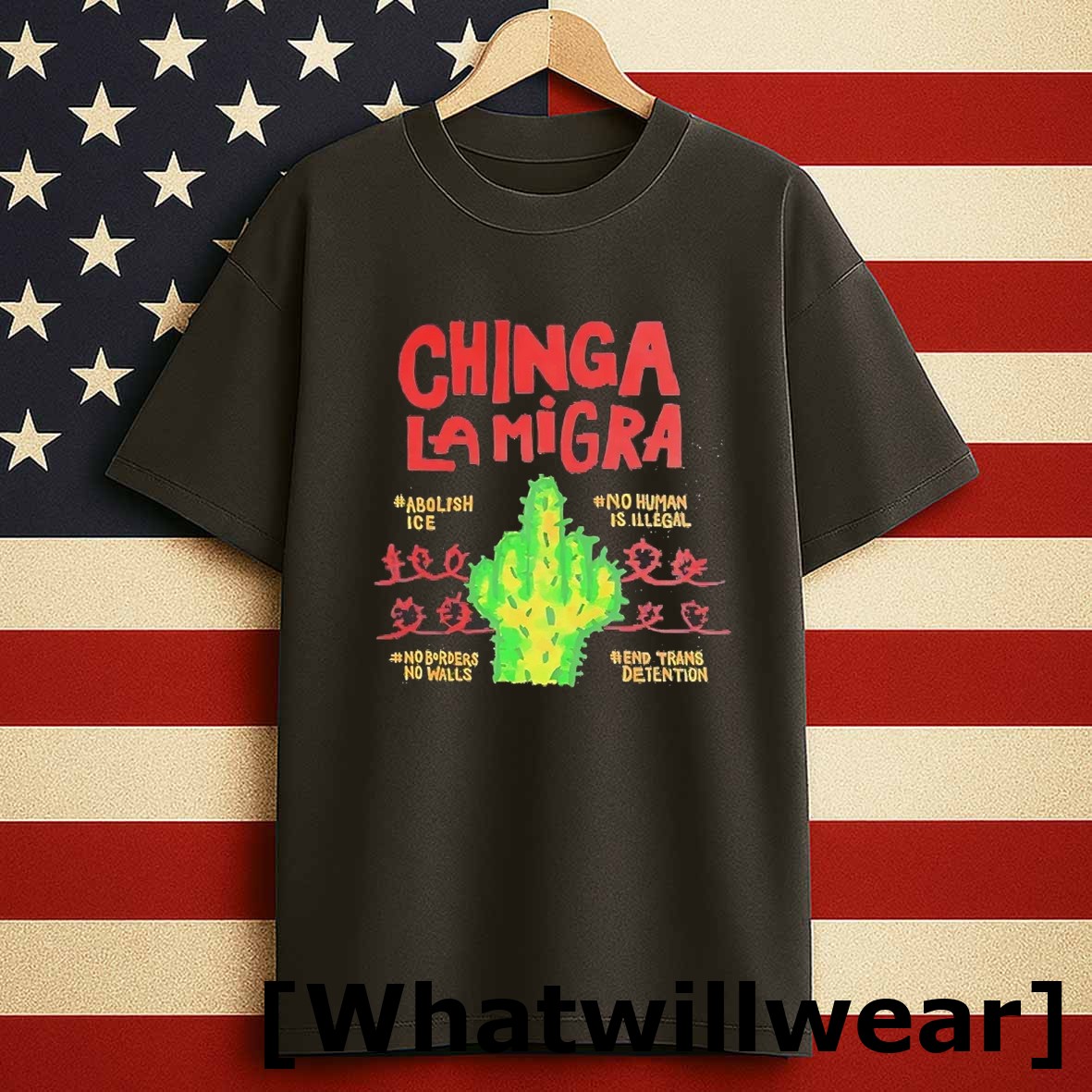 Official Chinga La Migra Abolish Ice No Human Is Illegal No Borders No Walls Tshirts Sweater