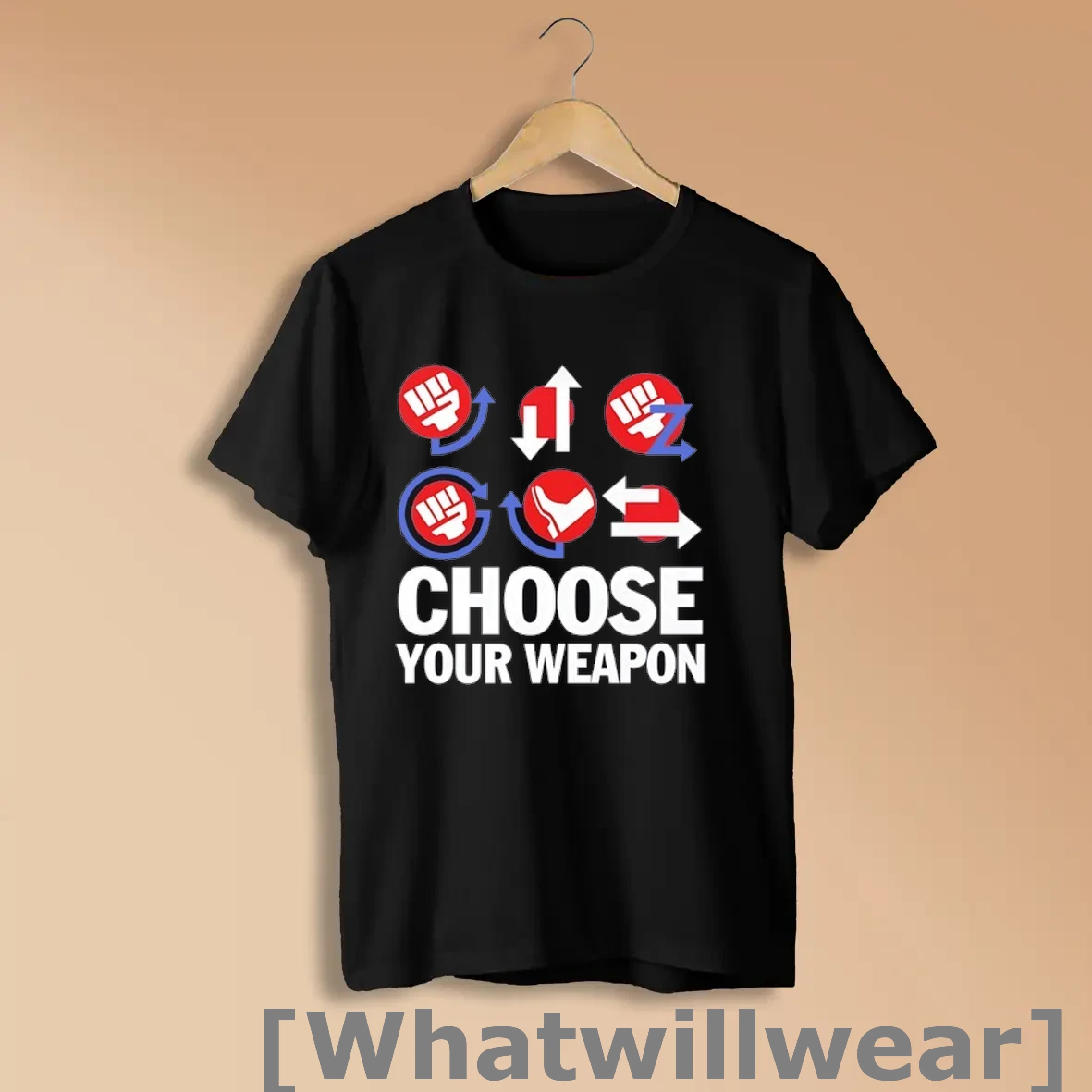 Official Choose Your Weapon Sign Shirts