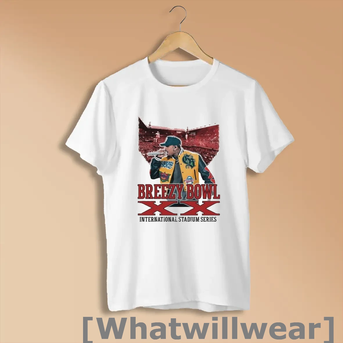 Official Chris Brown Breezy Bowl Xx International Stadium Series 2025 Shirts