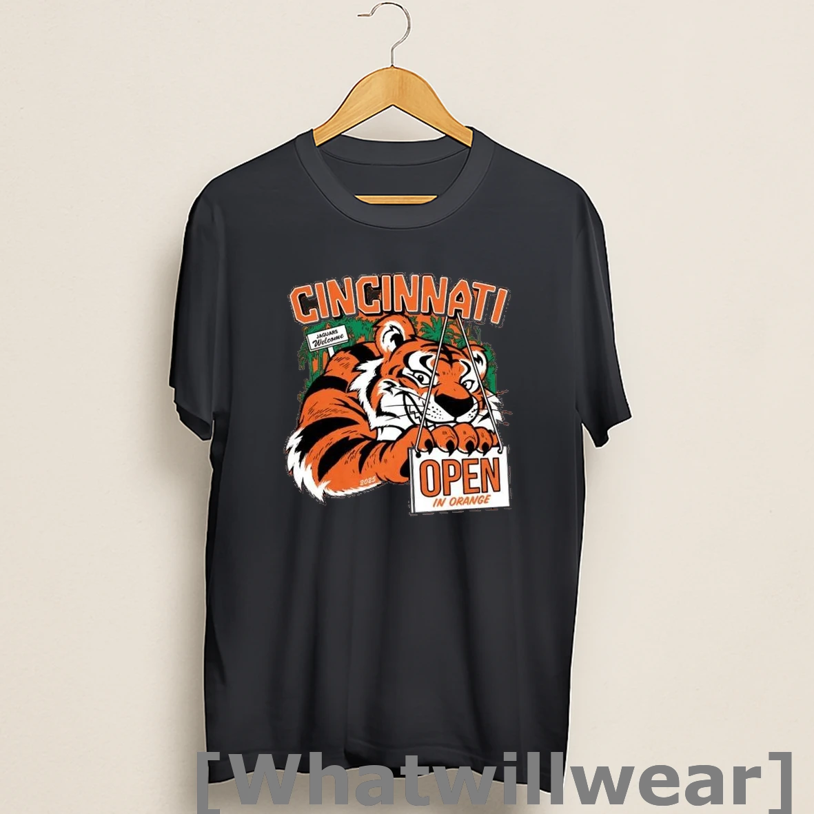Official Cincinnati Bengals Open In Orange 2025 Shirts