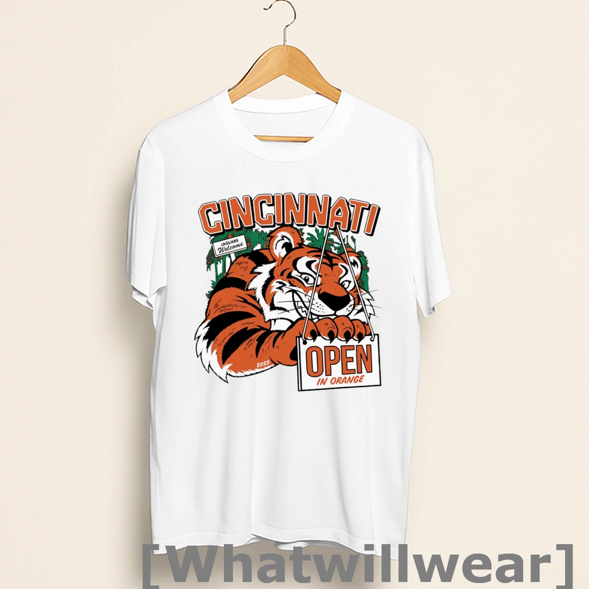 Official Cincinnati Open In Orange 2025 Shirts