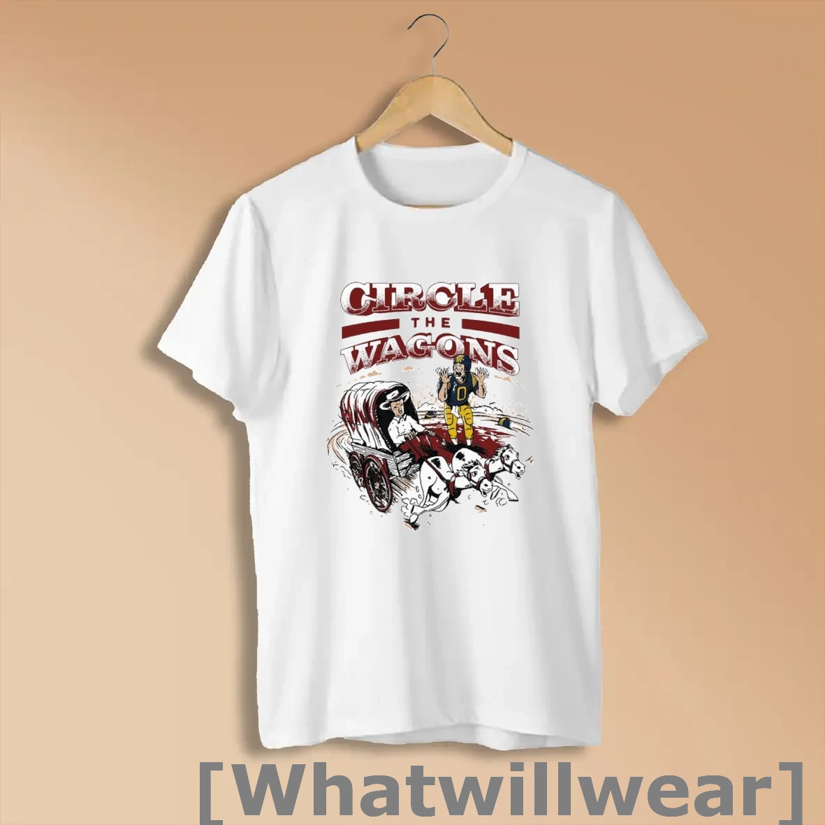 Official Circle The Wagons Oklahoma Sooners Beat Michigan Wolverines Shirts