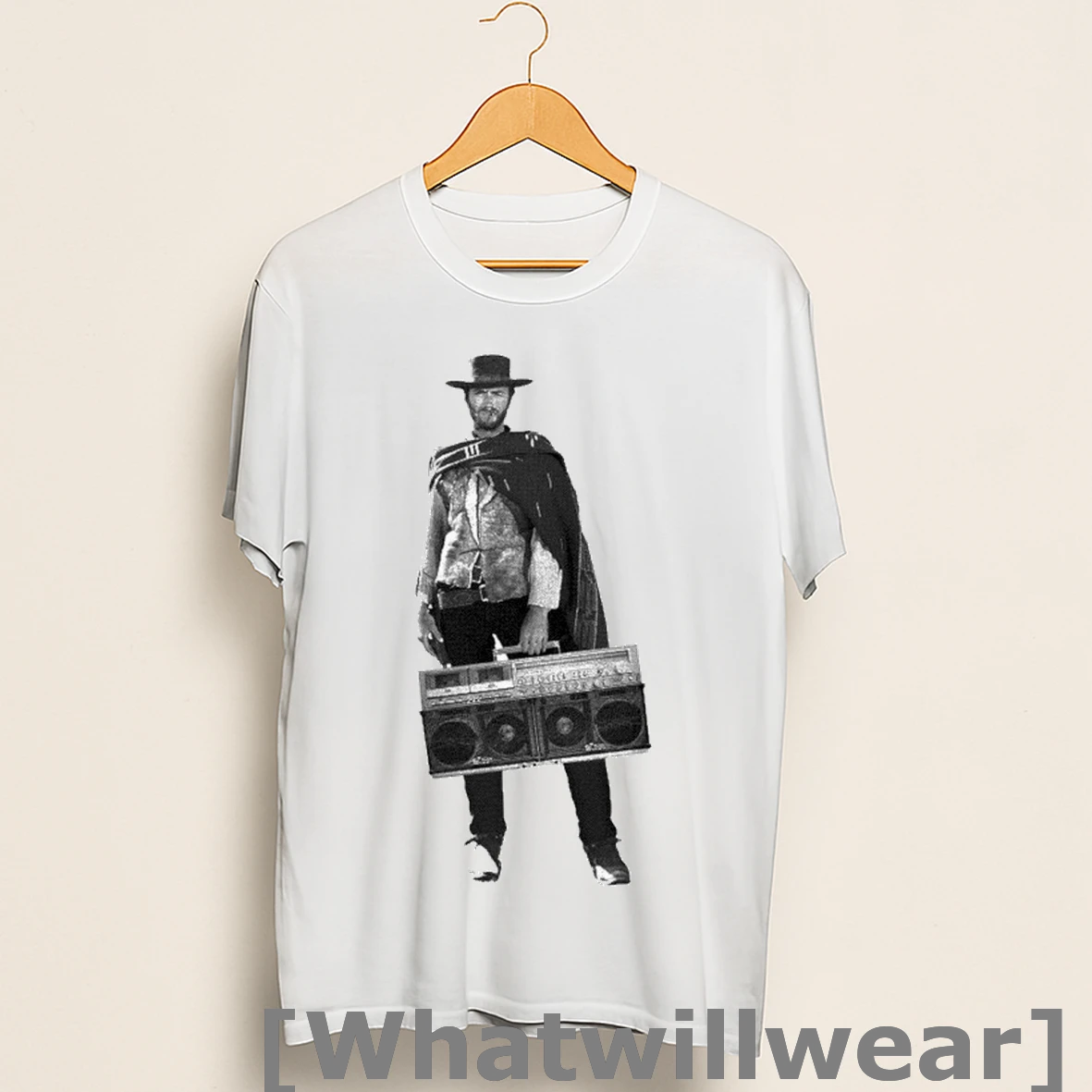 Official Clint Eastwood Boom Box Shirts